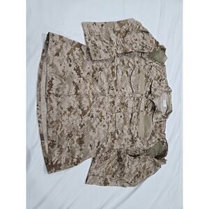 Issued NWU Type II Blouse MEDIUM-LONG (M-L) AOR1 USGI US Navy Shirt #7